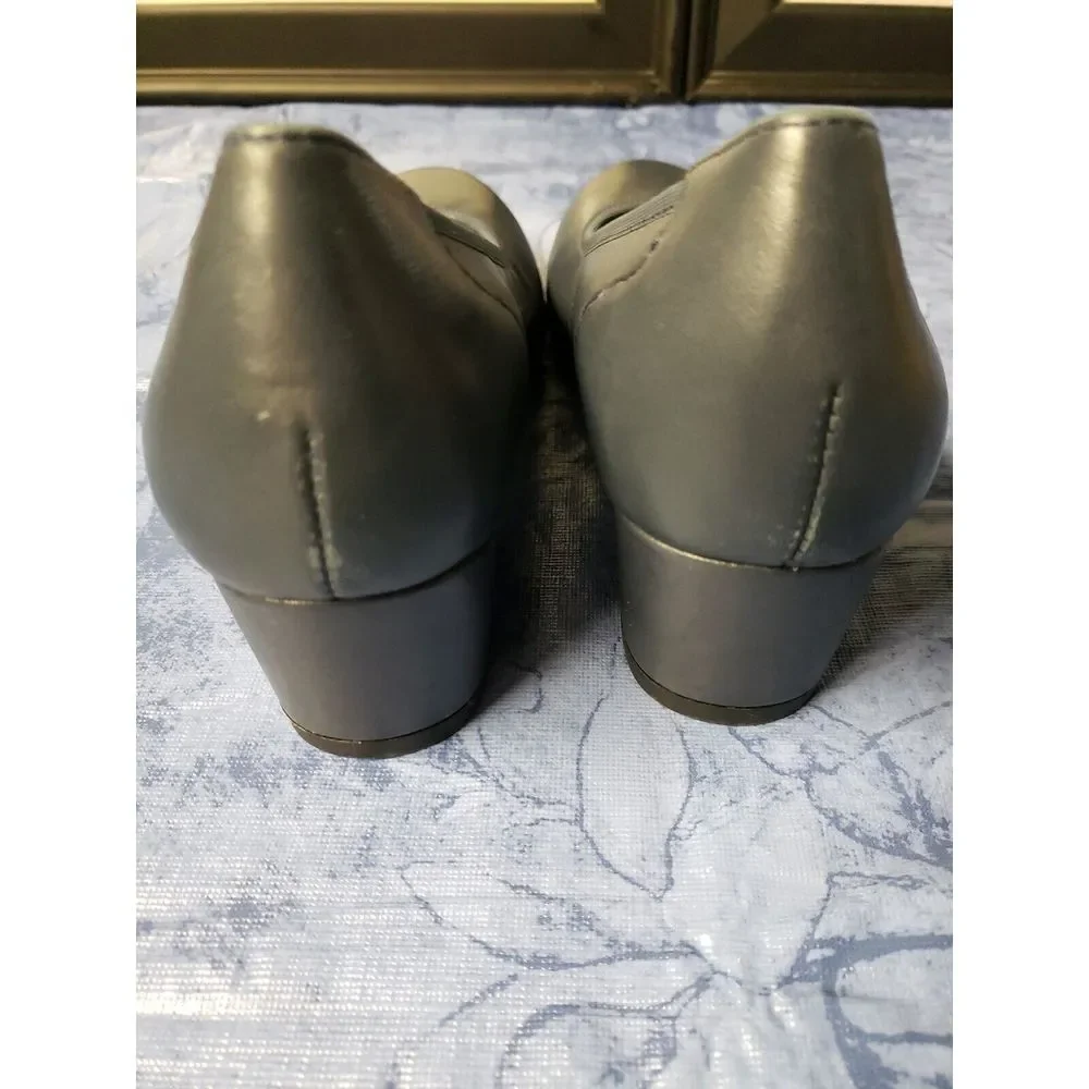 David Tate Women's Supreme leather Pump,Navy,7 M‎ US
